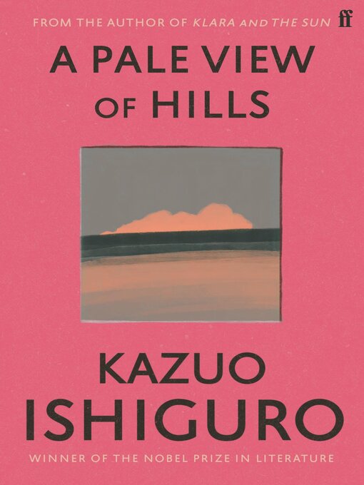 Cover image for A Pale View of Hills